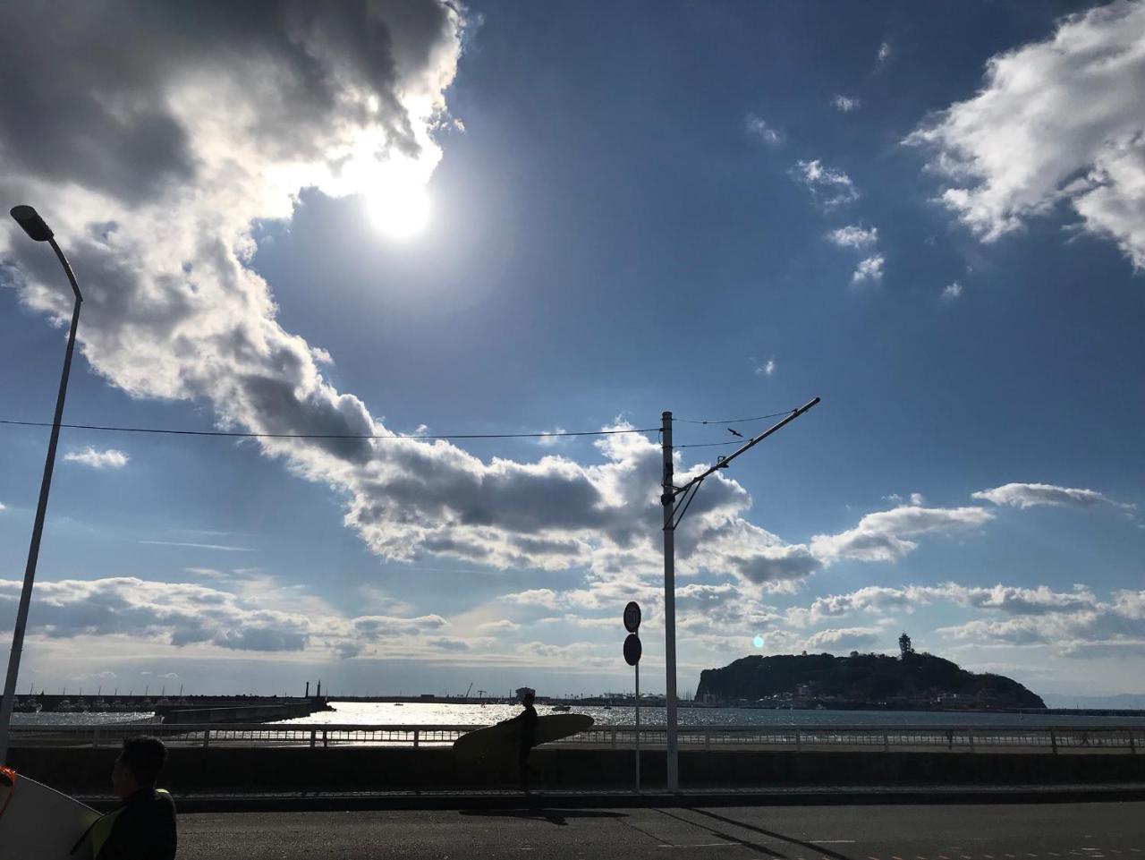 White Sand Beach Enoshima Kamakura Eksteriør billede